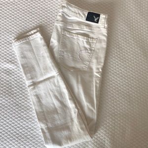 White AE Jeggings